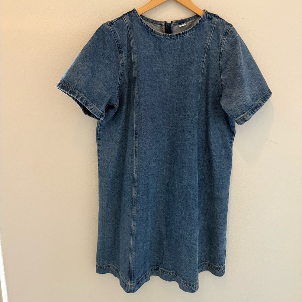 Old Navy Blue Denim Dress